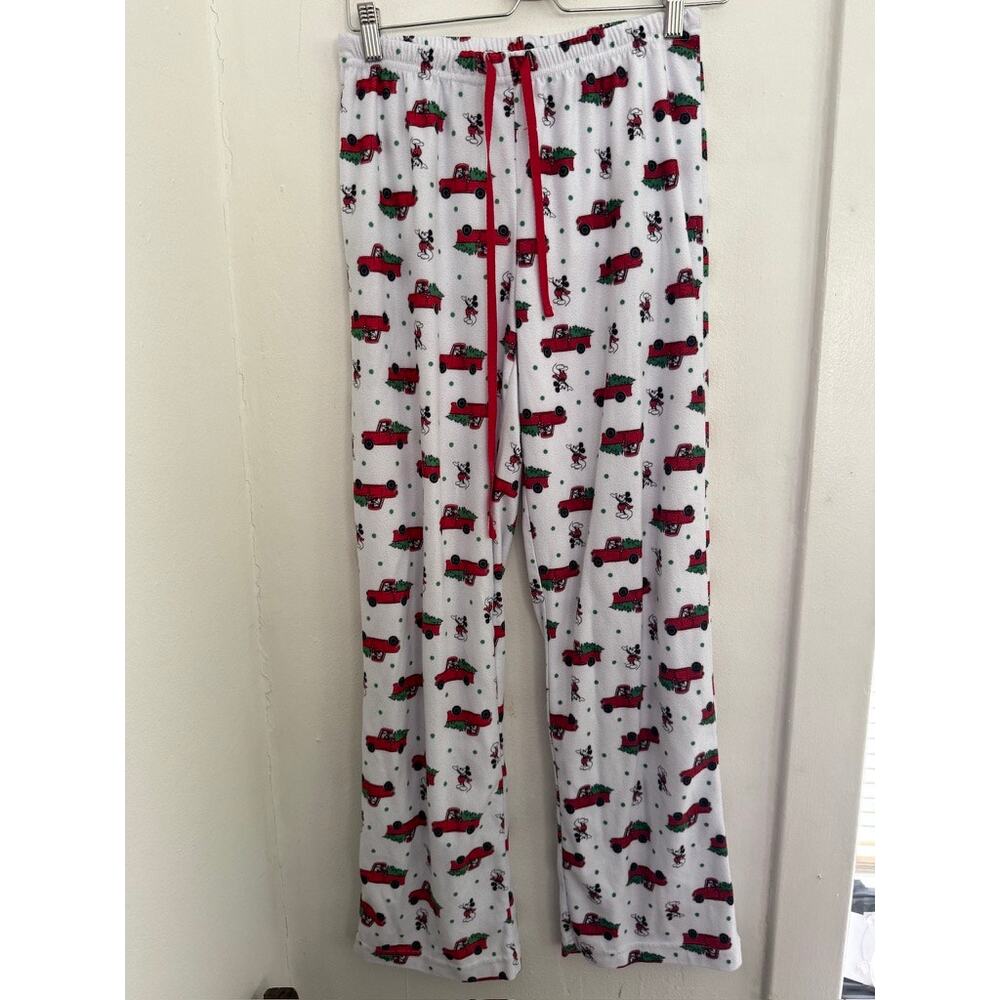 Disney Mickey Red Truck Flannel Pajama Set | Size Small - Picture 5 of 5
